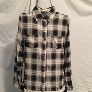 Southern Stitch Black and White Blouse